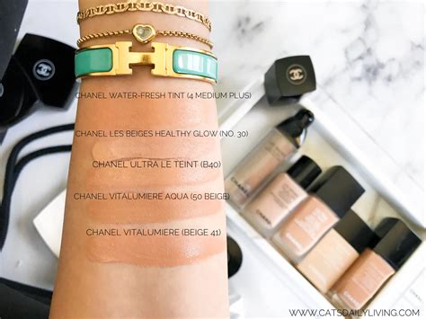 chanel les beige water fresh tint swatches|chanel water base moisturizer.